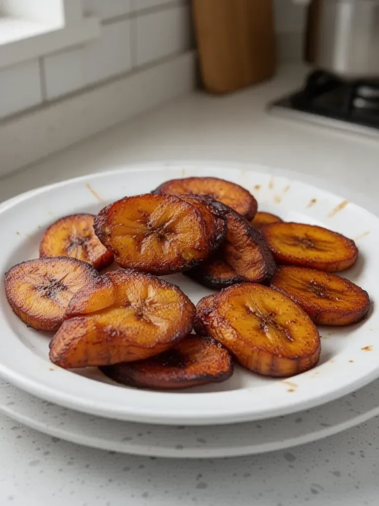 Plátanos Fritos (Plátanos Maduros)