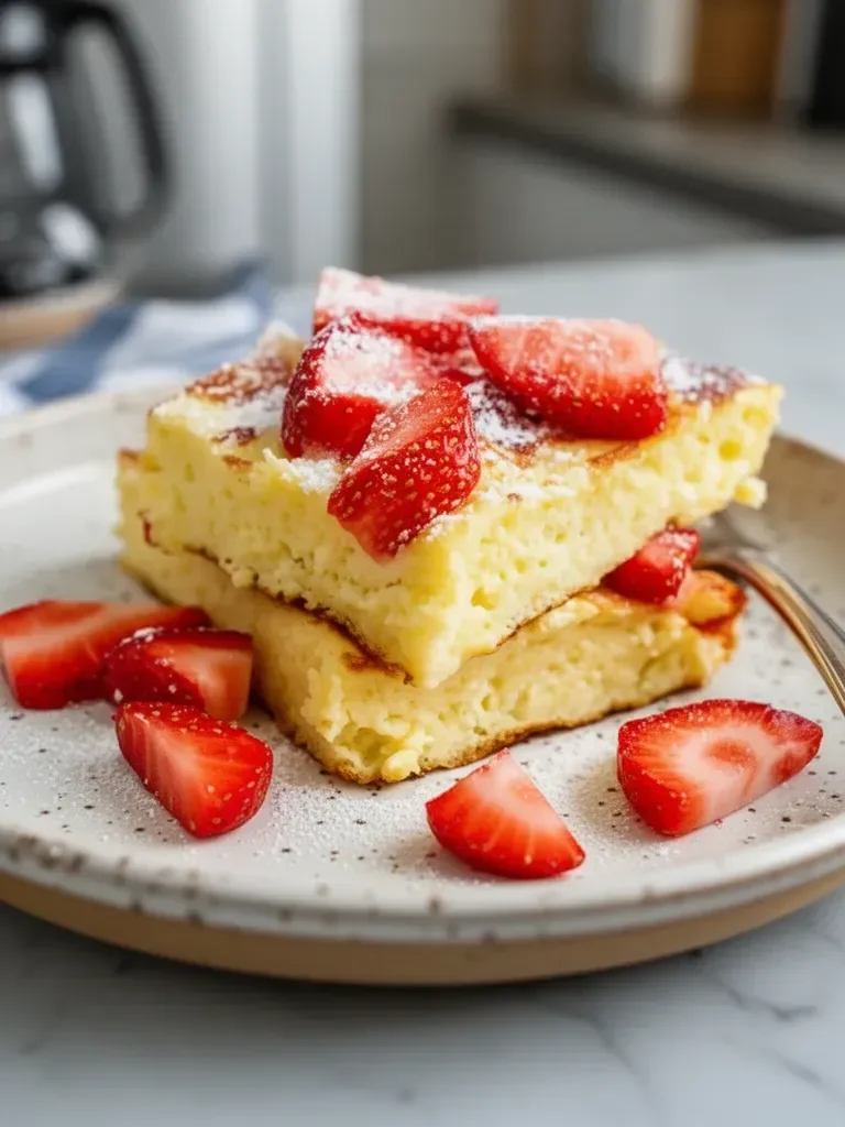 Protein-Packed Oven-Baked Cottage Cheese Pancakes