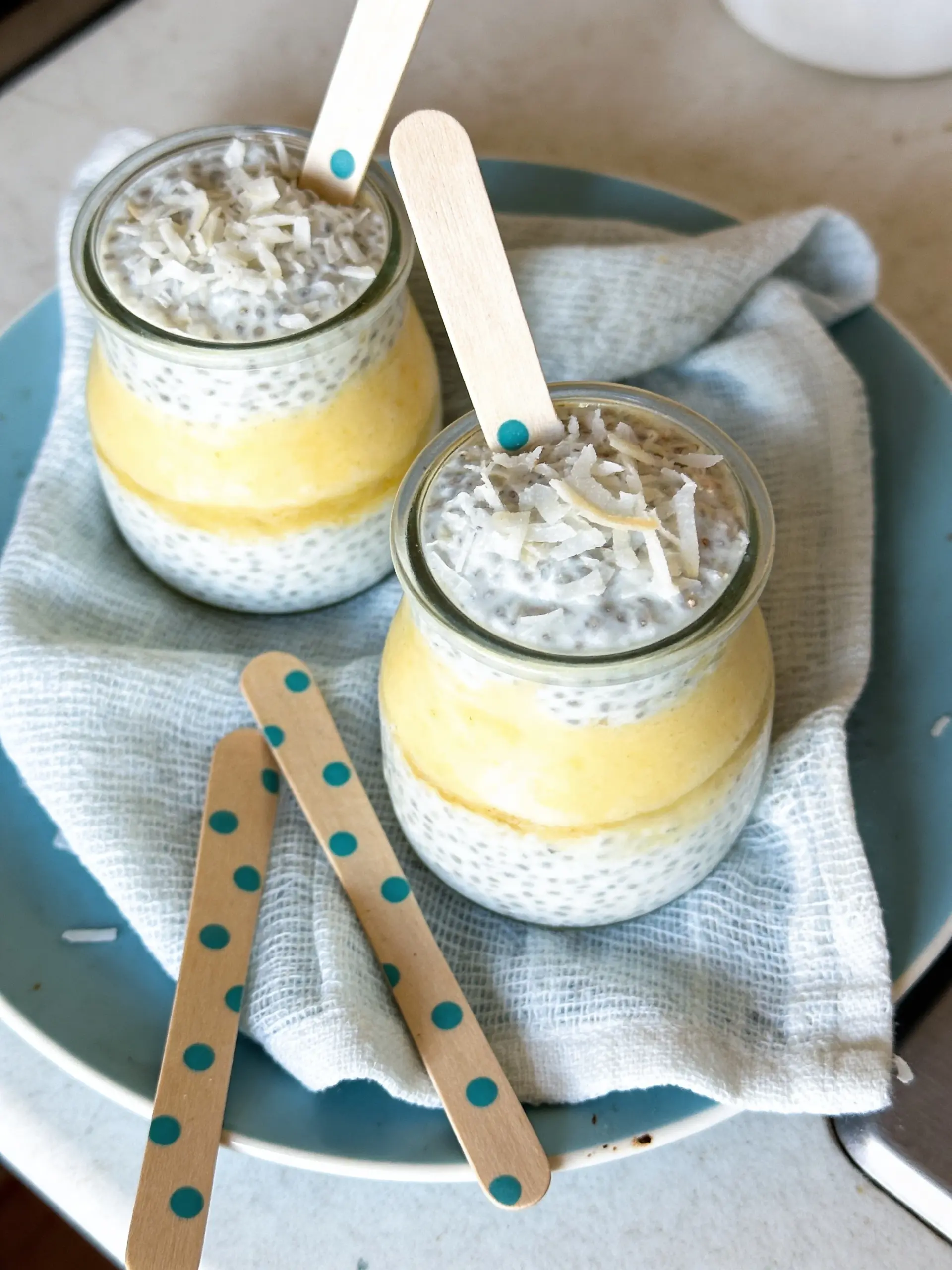 Pudding de Chía Piña Colada
