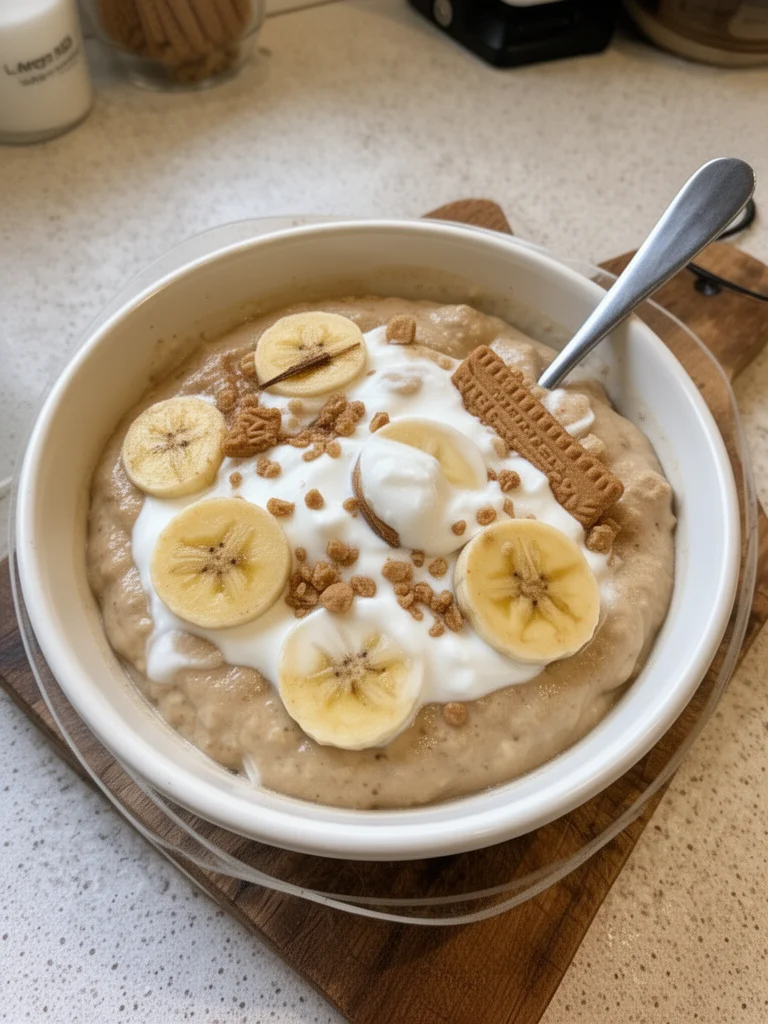 Pudding de Plátano con Proteína