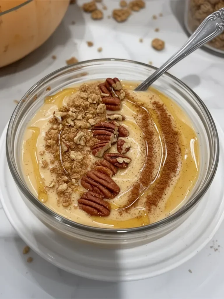 Pumpkin Pie Yogurt Bowl
