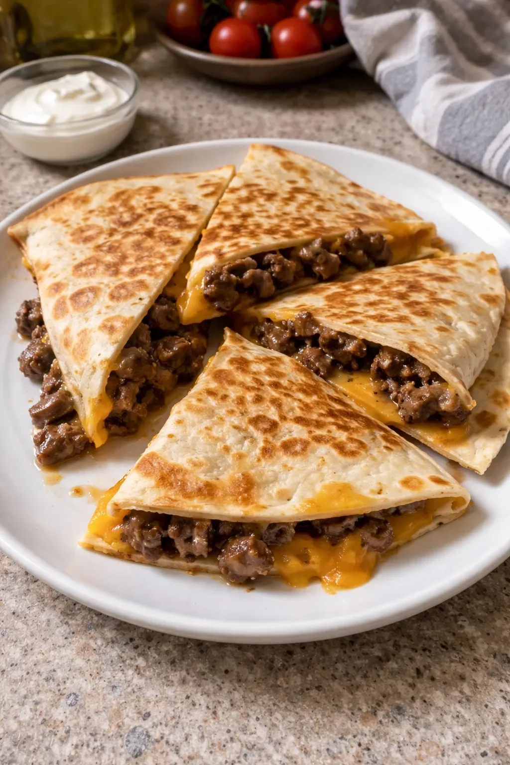 Quesadilla de Res Estilo Taco Bell