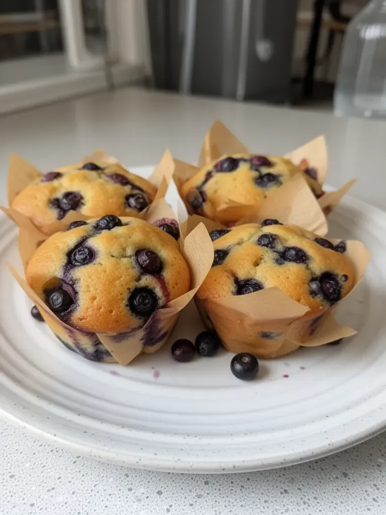 Receta de Muffins de Arándano de Starbucks