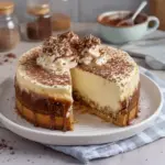 Receta Fácil de Cheesecake de Tiramisú