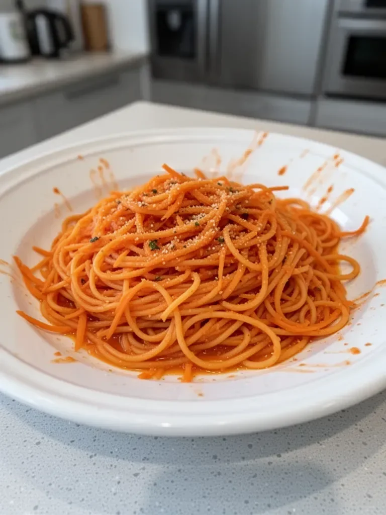 Salsa de Zanahorias para Pasta
