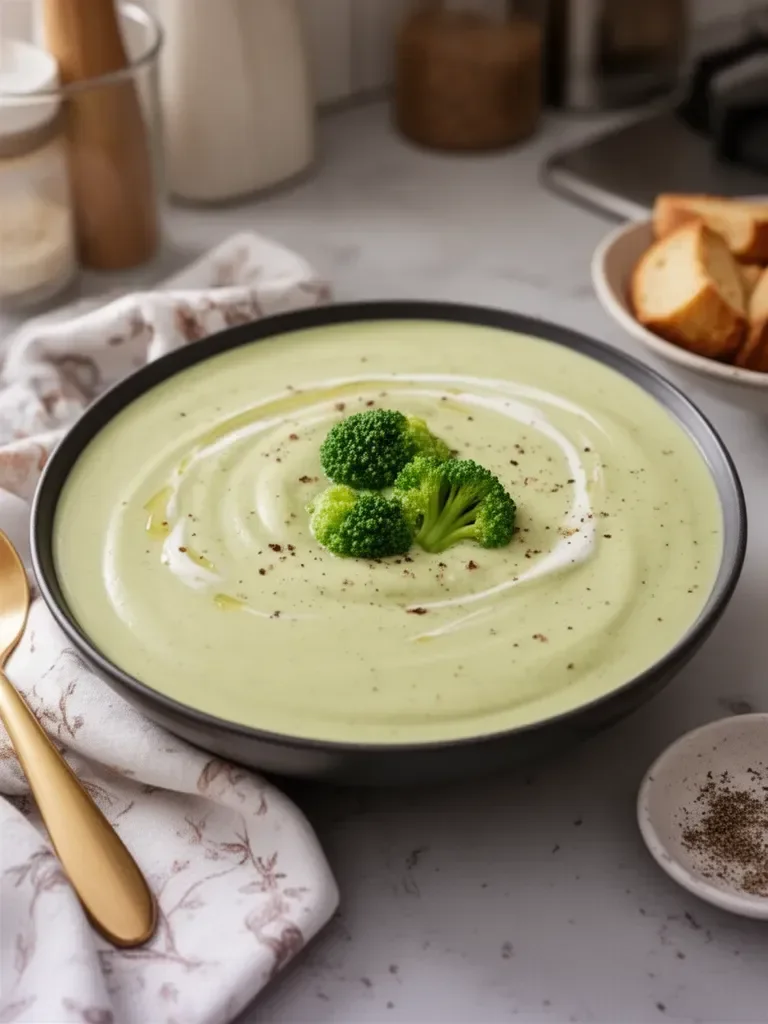 Sopa de Brócoli Crema de Gordon Ramsay – Suave, Sencilla y Seriosamente Satisfactoria
