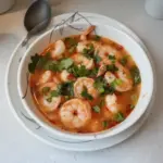Sopa de Camarones Rápida y Picante