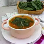 Sopa Nutritiva de Papa y Espinacas