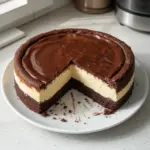 Tarta de Queso con Brownie