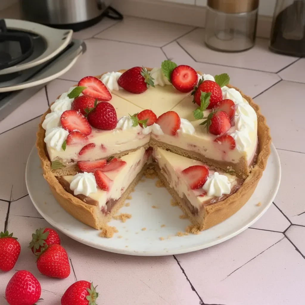 Tarta Napolitana sin horno, un postre delicioso y fácil de hacer