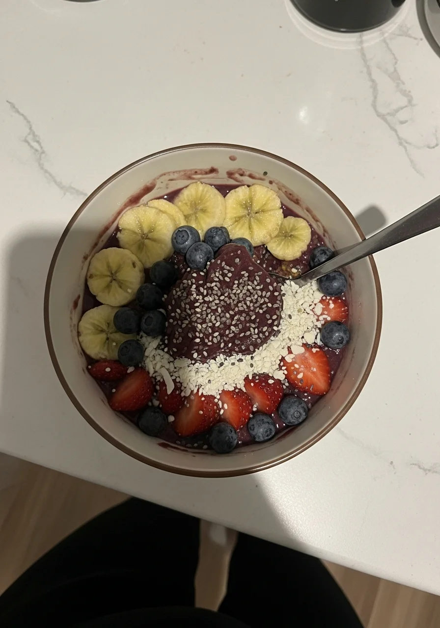 Tazón de Acai (Paleo, Whole 30 y Vegano)
