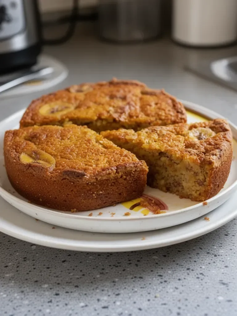 Torta de Plátano Maduro