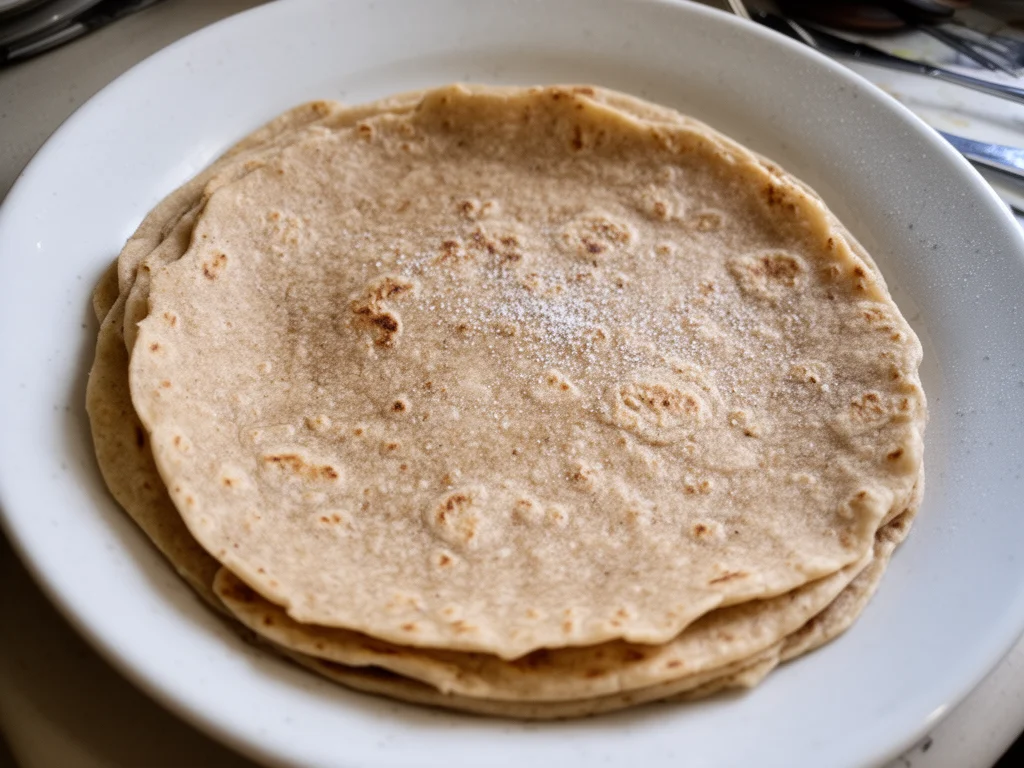 Tortillas sin gluten frescas y deliciosas listas para disfrutar