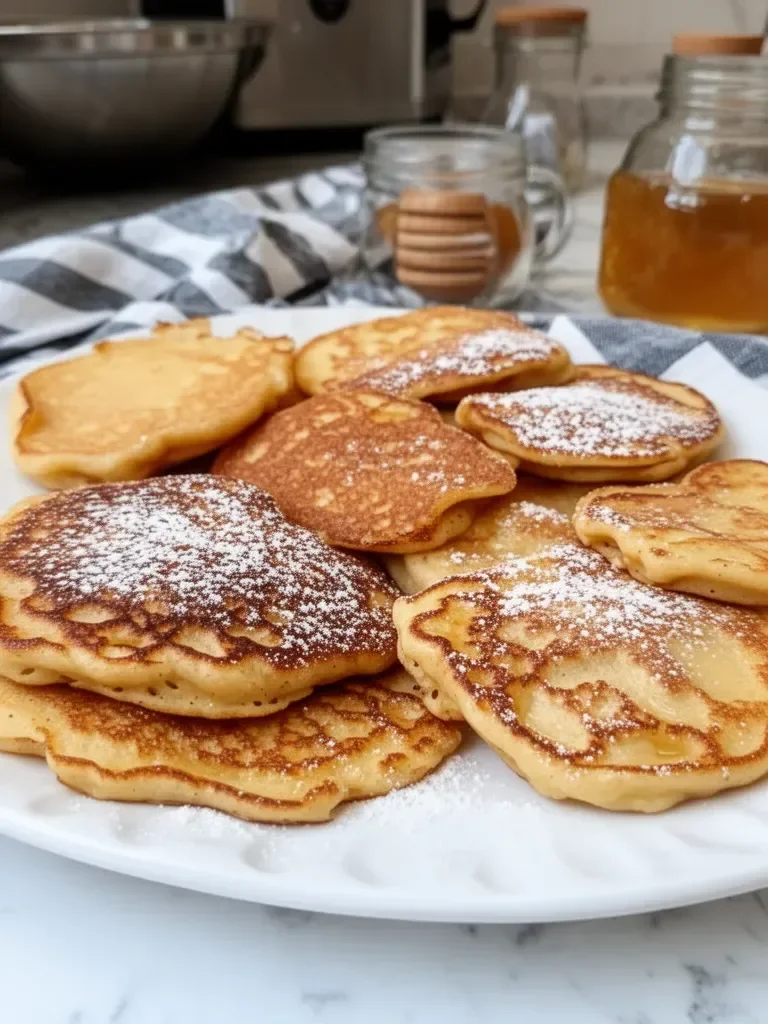 Tortitas de Manzana y Yogur en 10 Minutos
