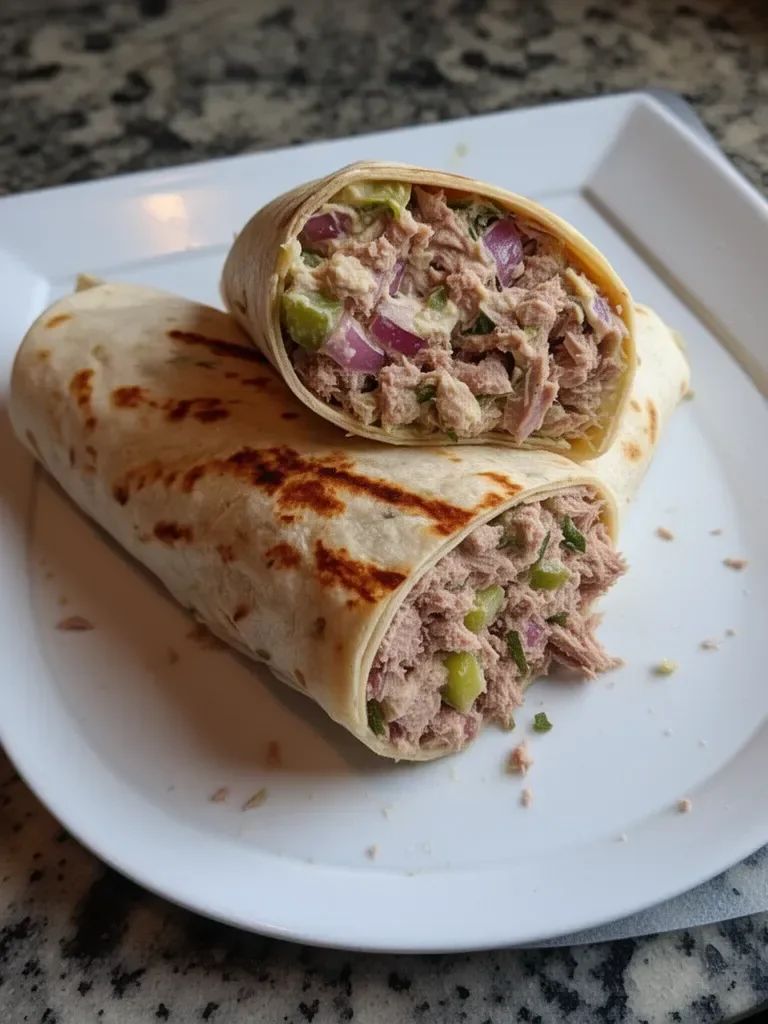 Wrap de atún