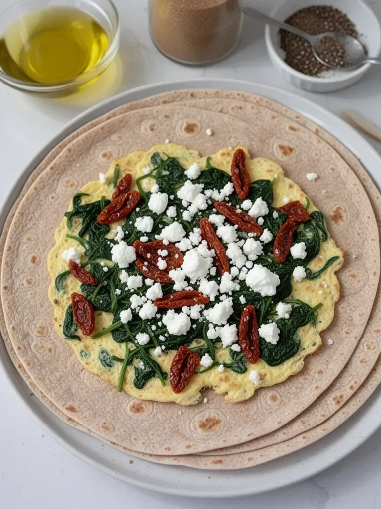 Wrap de claras de huevo y espinacas de Starbucks