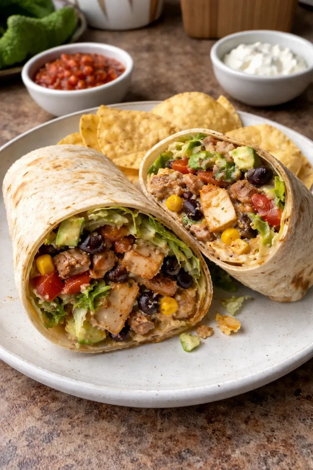 Wrap de Pollo del Suroeste