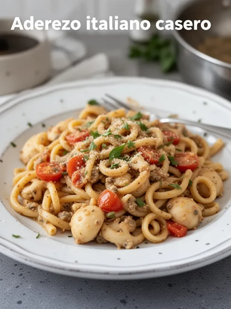 Aderezo italiano casero