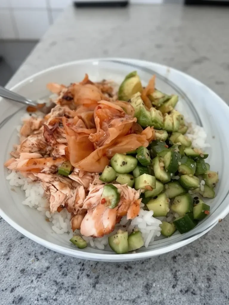 Bowl de salmón
