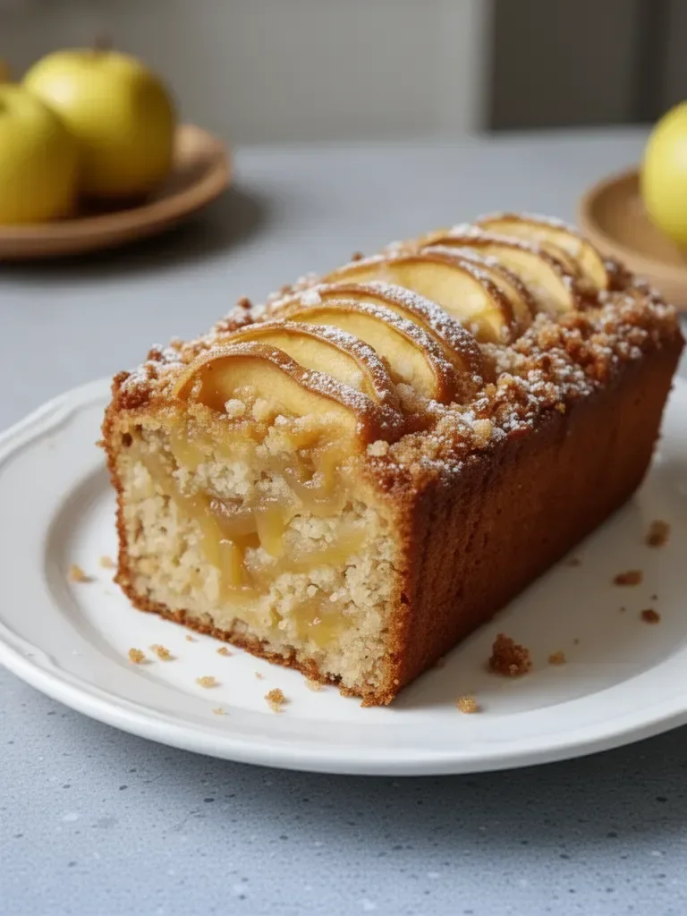 Budín de Manzana Integral