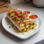 Burrito de Desayuno Alto en Proteínas