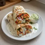 Burrito de Pollo a la Parrilla con Aderezo Ranch de Chipotle
