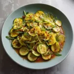 Calabacines al Ajo con Tomate