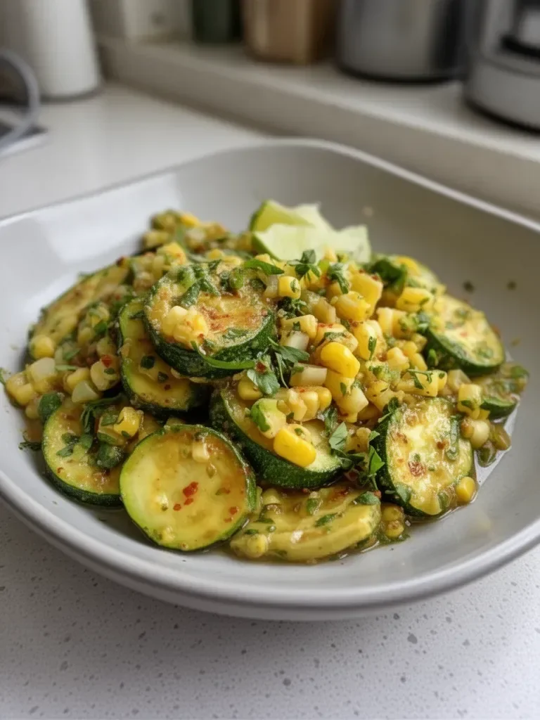 Calabacitas: Calabacín Mexicano y Maíz
