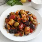 Caponata siciliana, receta tradicional italiana