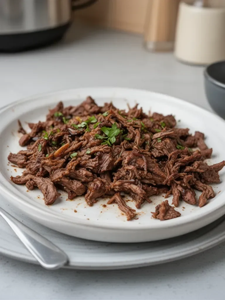 Carne Asada en Olla de Cocción Lenta