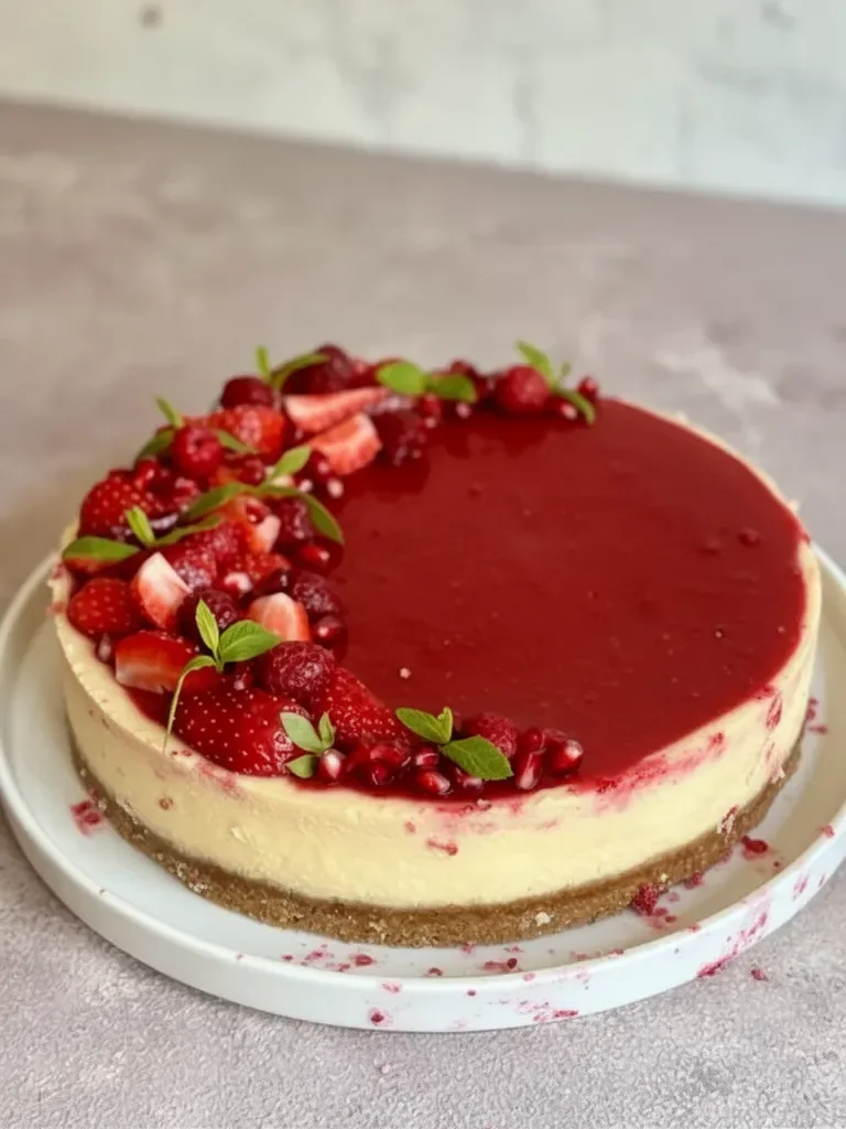 Cheesecake de Frambuesa
