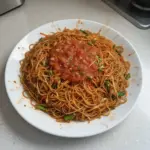 Chow Mein con Salsa