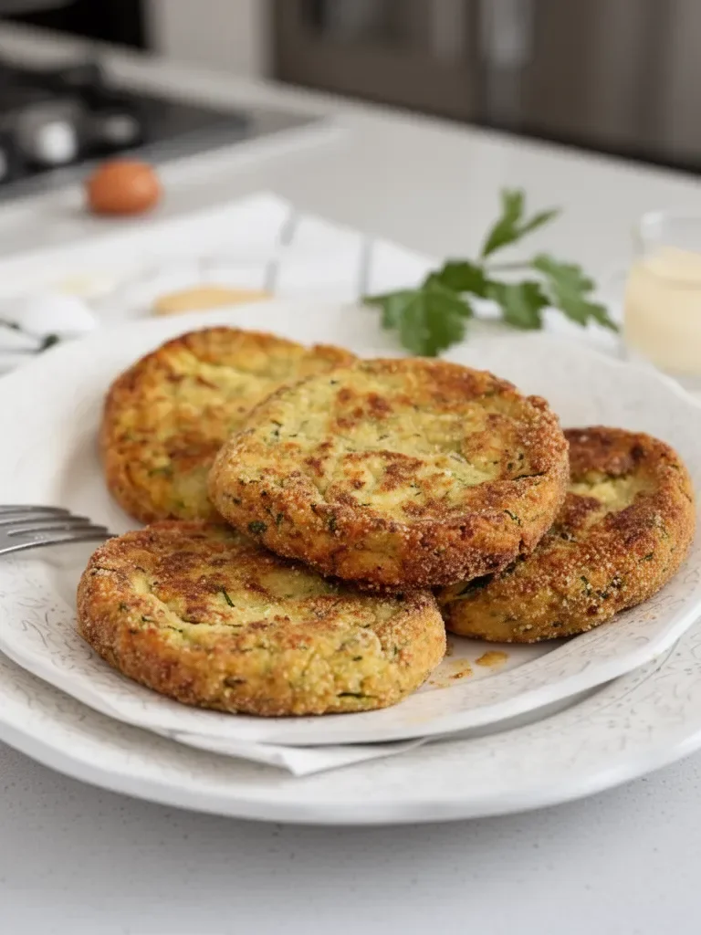 Cómo hacer hamburguesas de calabacín y queso