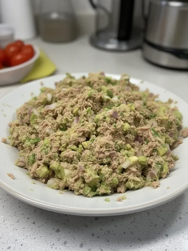 Ensalada de Atún con Aguacate