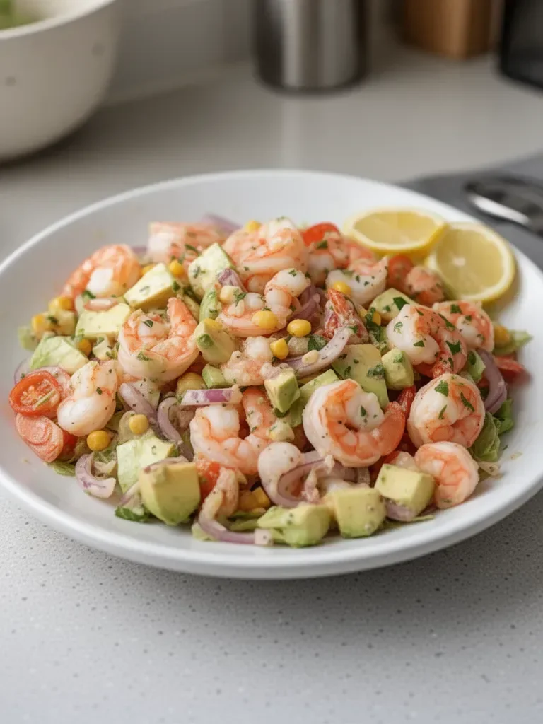 Receta de Ensalada de Camarón