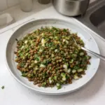Ensalada de Lentejas Libanesa Saludable