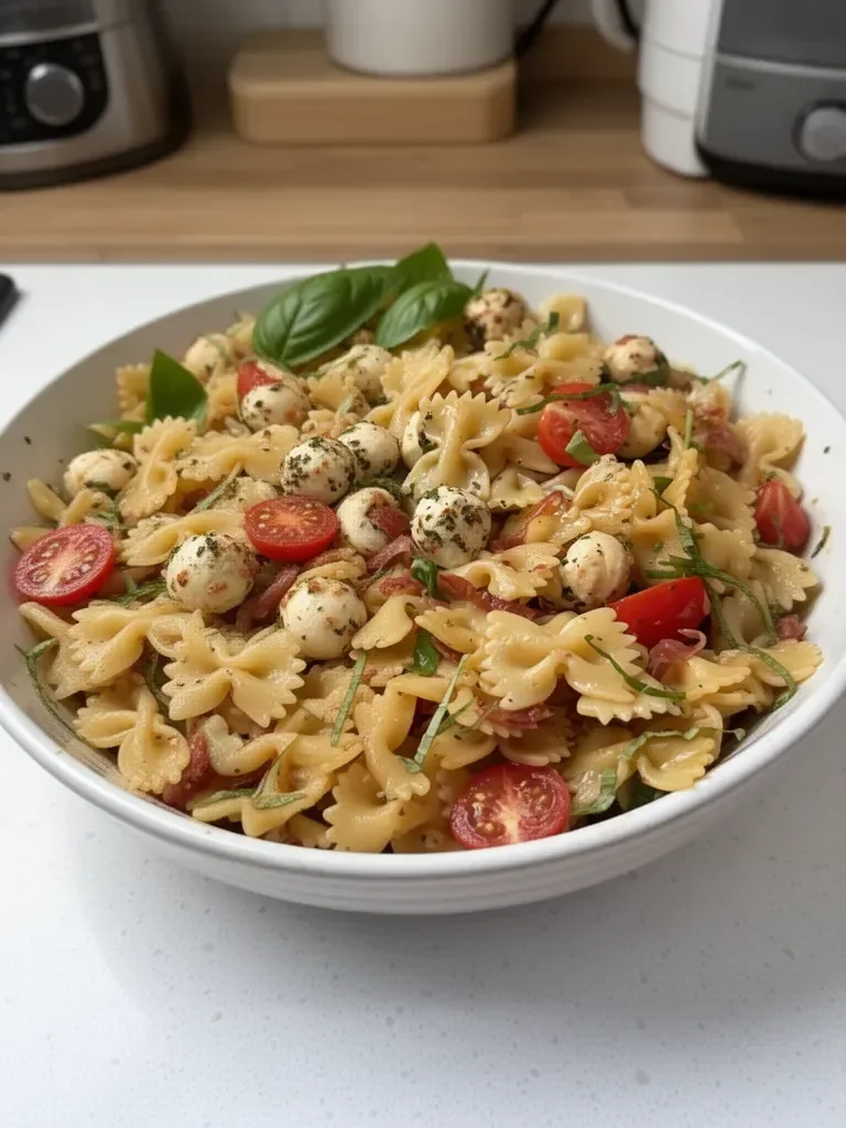 Ensalada de Pasta Caprese