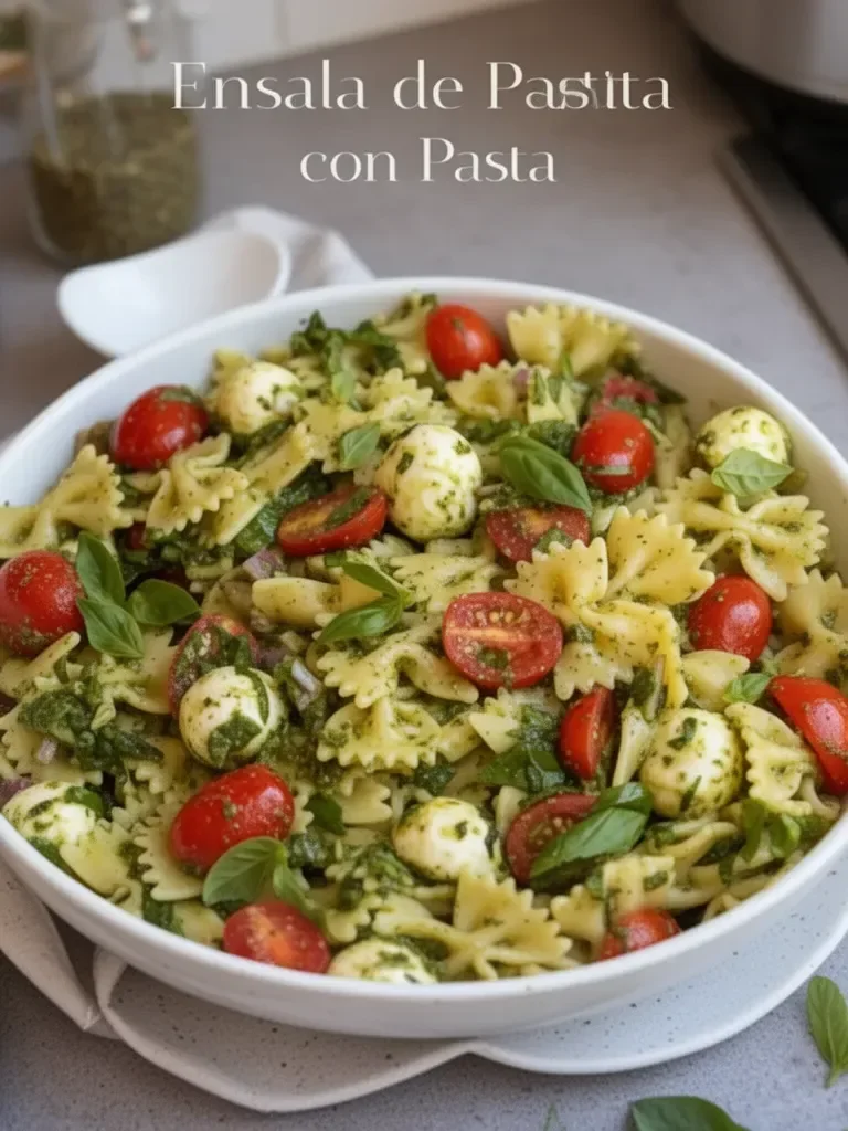 Ensalada de Pasta con Pesto