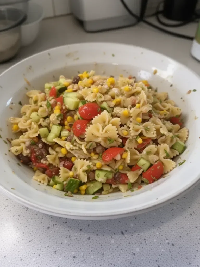 Ensalada de Pasta Vegana