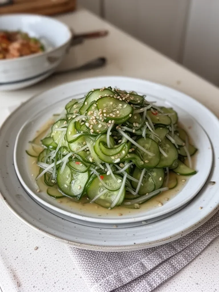 Sunomono (Japanese Cucumber Salad)