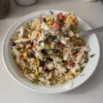 Ensalada de Pollo Desmenuzado del Suroeste