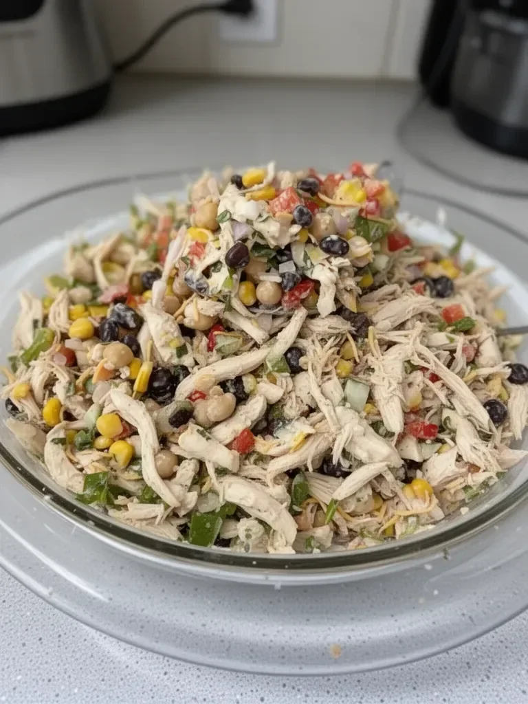 Ensalada de Pollo Desmenuzado del Suroeste