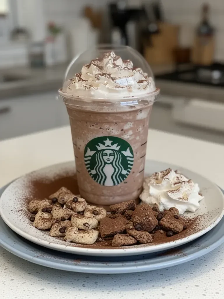 Deliciosa Frappuccino Mocha Imitación de Starbucks