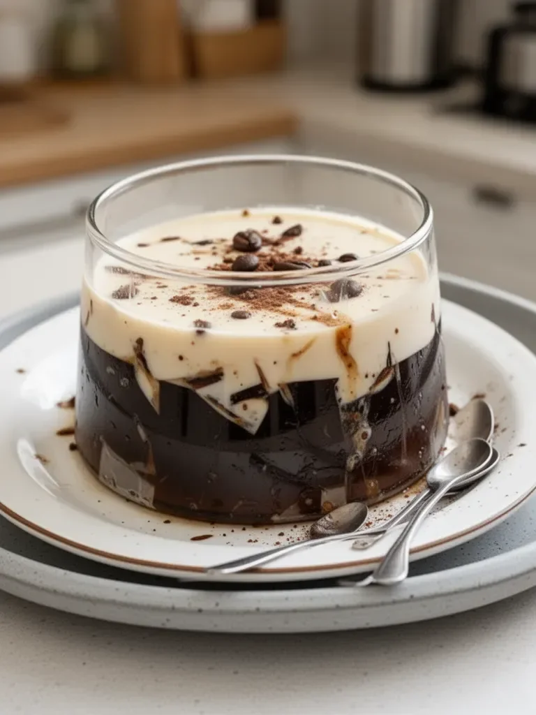 Gelatina de café japonés fácil
