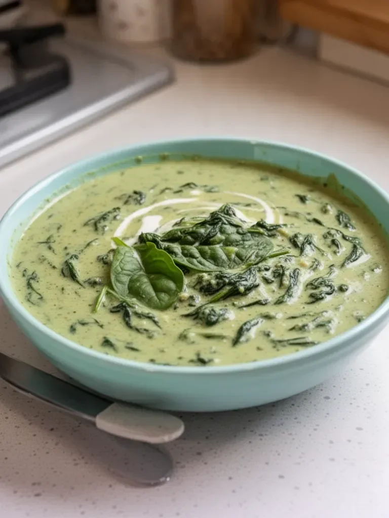 Healthy Spinach Cream - Delicious and Ready in 25 Minutes!