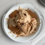 Helado Biscoff Sin Congelación