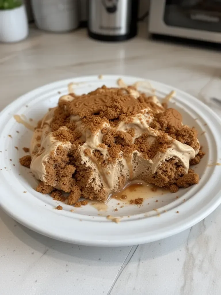 Receta de Helado Biscoff Sin Congelación
