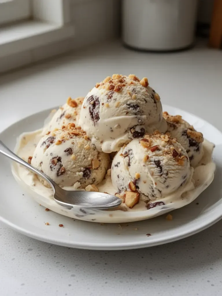 Helado Casero de Trozos