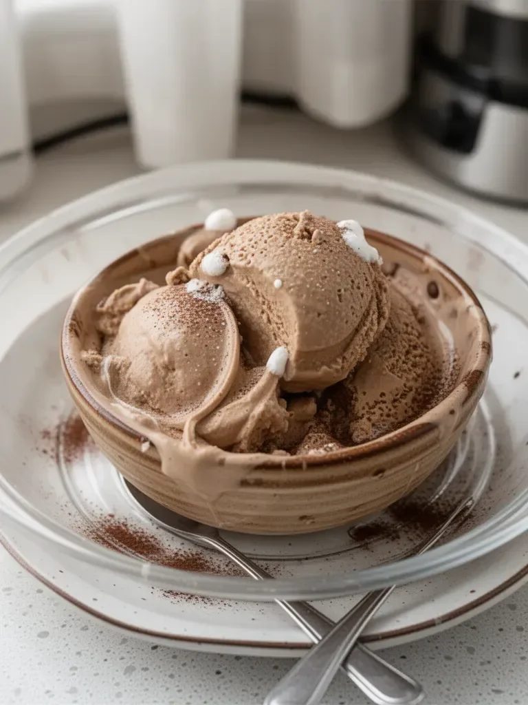 Helado de Café Casero