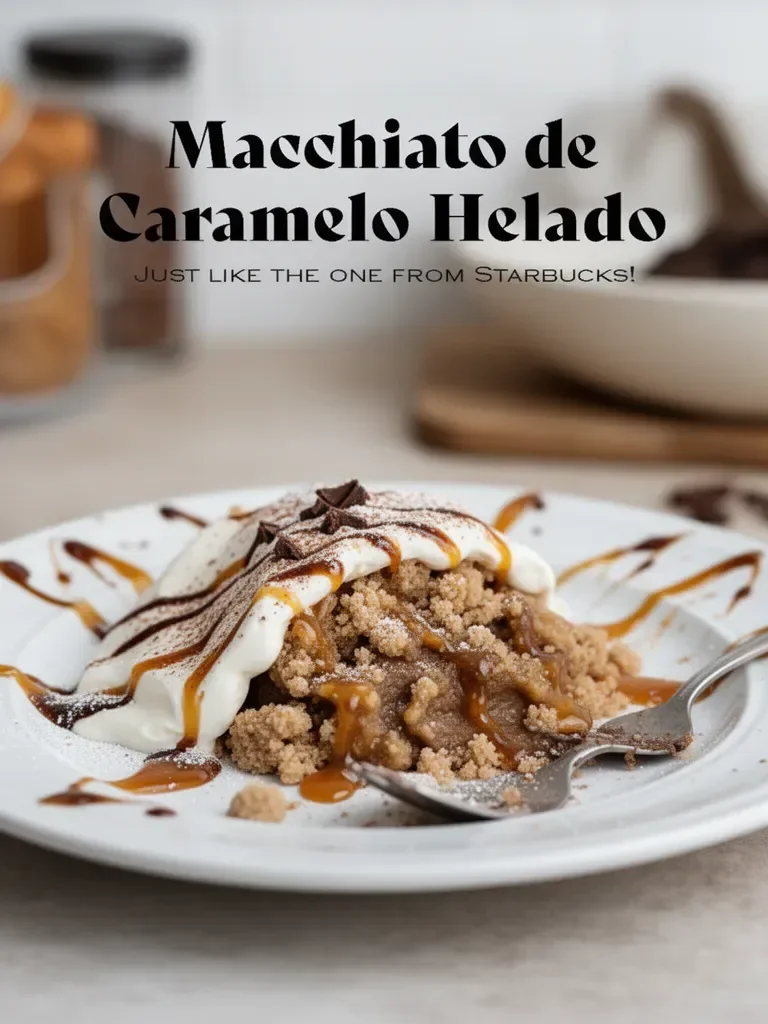 Macchiato de Caramelo Helado